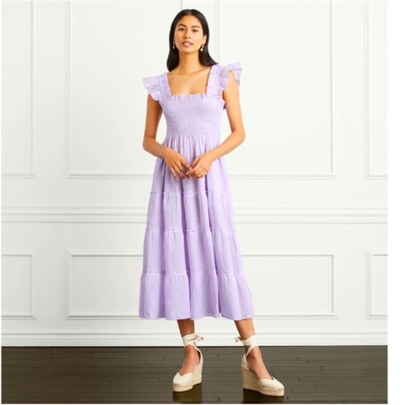 Hill House Dresses & Skirts - Hill House Ellie Nap Dress - Lilac Stripe. M. NWOT
